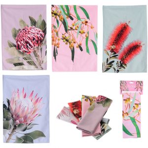 AUSTRALIAN FLORA TEA TOWEL