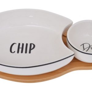 CHIP & DIP SERVING SET