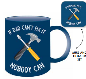 Fix It Dad Mug & Coaster