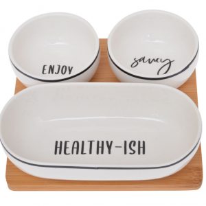 HEALTHYISH 3PCE BOWL SET