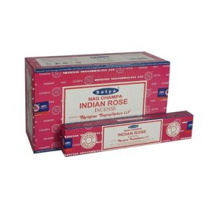 SATYA Indian Rose Incense Sticks