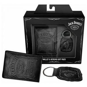 Jack Daniels Wallet & Keyring Gift Pack